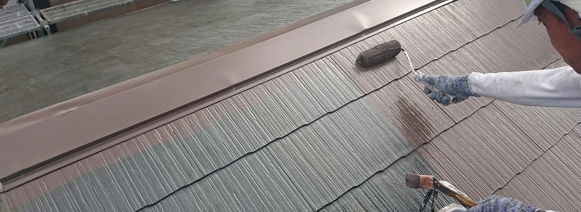 塗装の現場風景